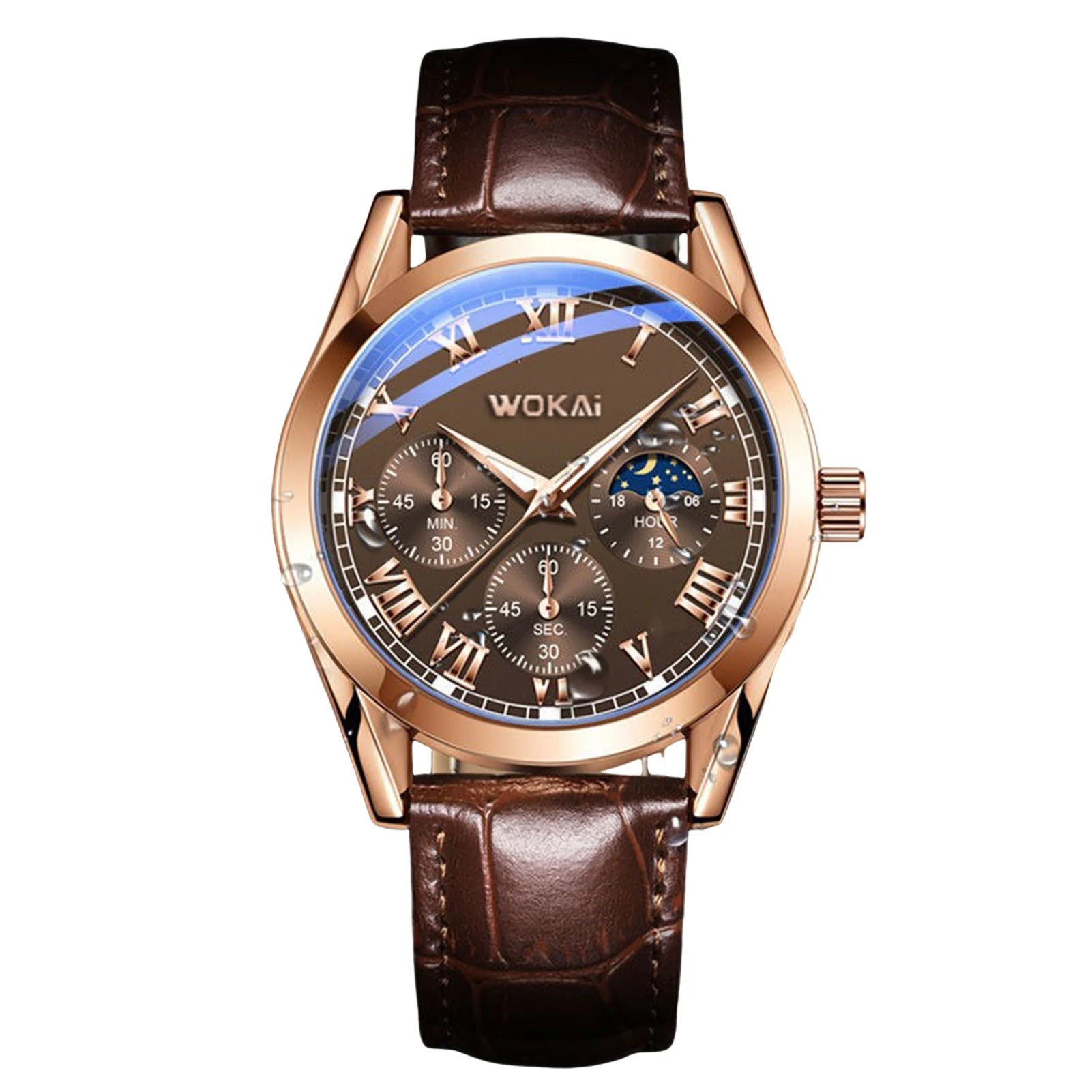 Montre Homme Bracelet En Cuir