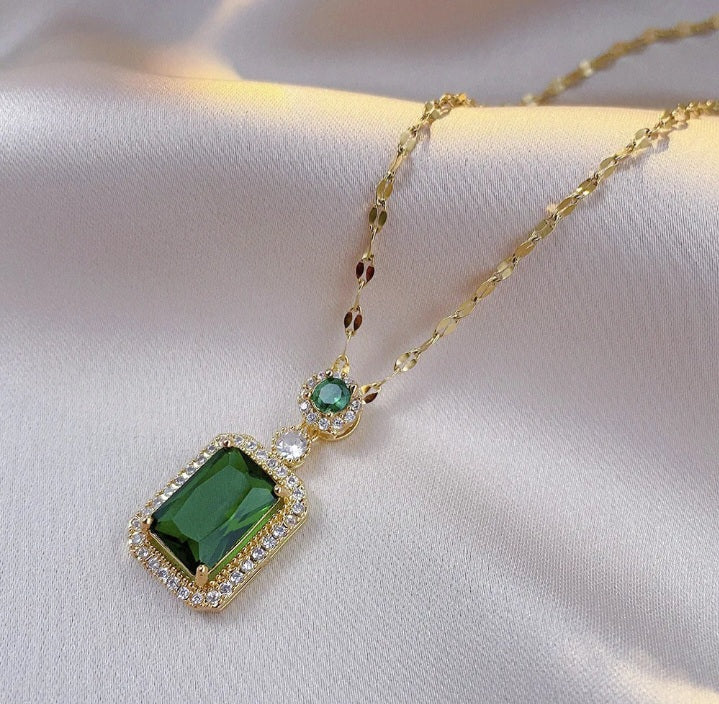 Parure Nuptiale 4 Pièces Strass & Cristal – Collier, Boucles, Bague | Édition Mariée