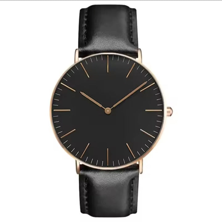 Montre Bracelet Cuir Véritable