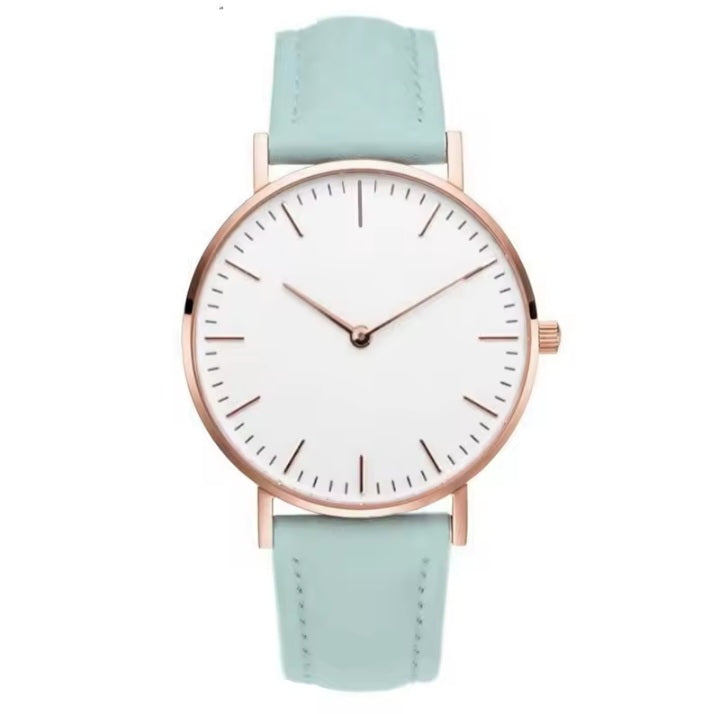 Montre Bracelet Cuir Véritable