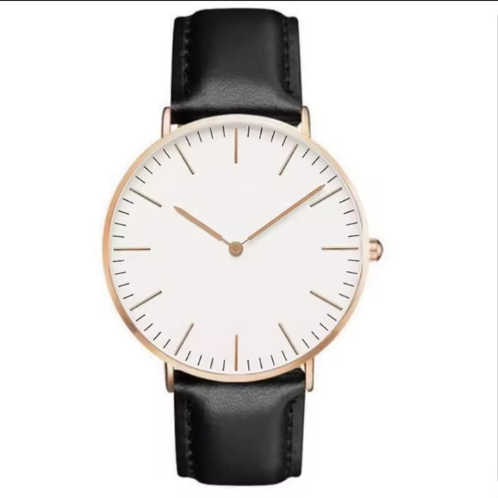 Montre Bracelet Cuir Véritable