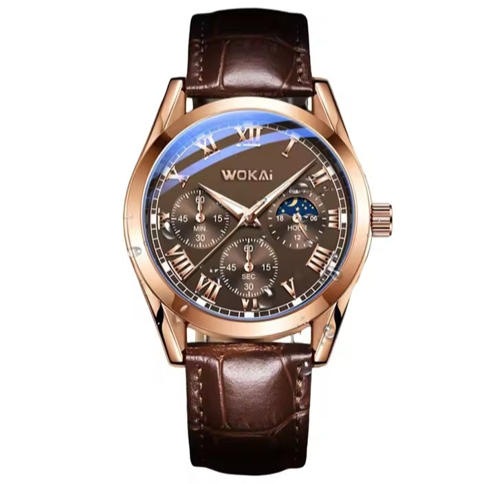 Montre Homme Bracelet En Cuir