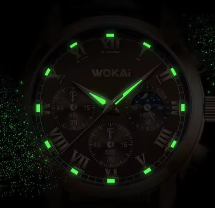 Montre Homme Bracelet En Cuir