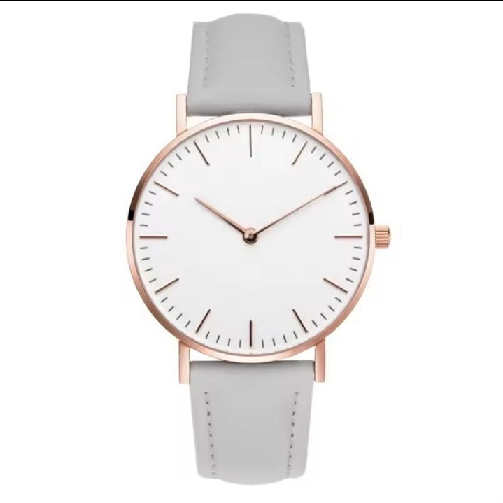 Montre Bracelet Cuir Véritable